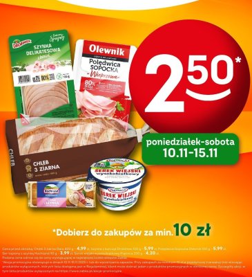 Chleb 3 ziarna Gal's 400 g promocja w Żabka