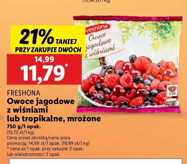 Owoce tropikalne Freshona promocja