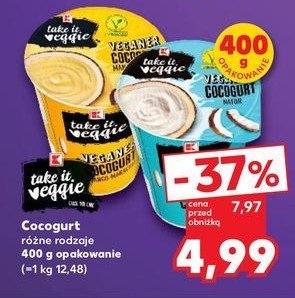 Jogurt kokosowy mango-marakuja K-take it veggie promocja