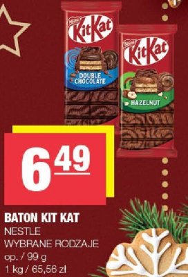 Baton Kit Kat Nestle wybrane rodzaje promocja w SPAR