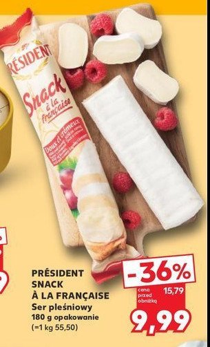 Ser mini snack a'la francaise President promocja