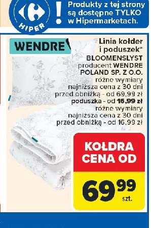 Kołdra bloomenslyst 155 x 200 cm Wendre promocja