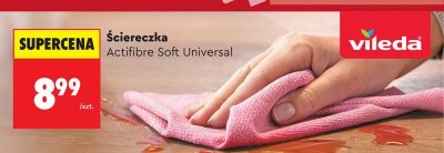 Ściereczka Actifibre Soft Universal Vileda promocja w Biedronka