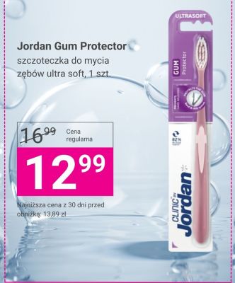Szczoteczka do mycia zębów Jordan Gum Protector ultra soft promocja w Hebe