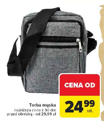 Torba męska promocja w Carrefour