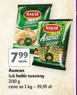 Imbir kandyzowany Makar promocja