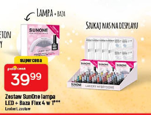 Zestaw lampa led + baza flex 4w1 Sunone promocja