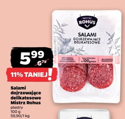 Salami promocja w Netto