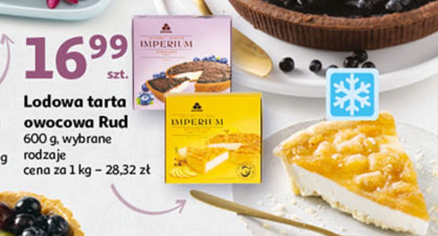 Tarta lodowa cytrynowa Rud promocja