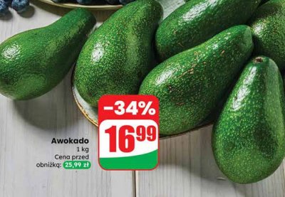 Awokado promocja w Dino