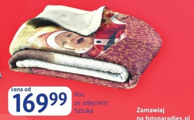 Koc ze zdjęciem promocja w Drogerie DM