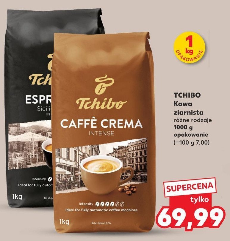 Kawa Tchibo caffe crema intense Tchibo cafe promocja