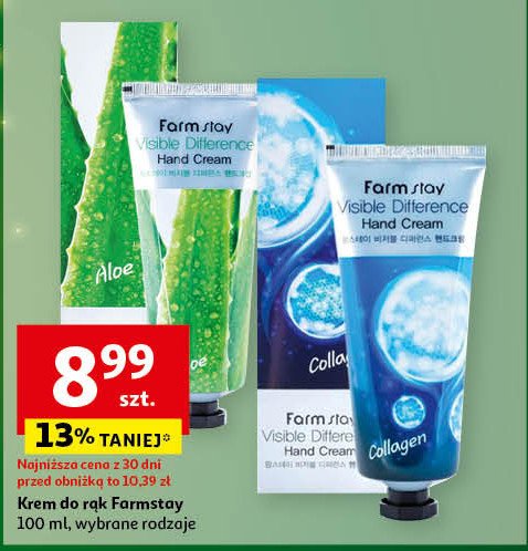 Krem do rąk collagen FARMSTAY promocja w Auchan