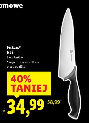 Nóż Fiskars N62 promocja w Lidl