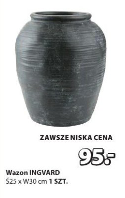 Wazon INGVARD 25x30 cm promocja w Jysk