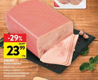 Szynka konserwowa promocja w Intermarche