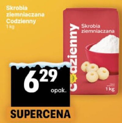 Skrobia ziemniaczana Codzienny promocja w Delikatesy Centrum