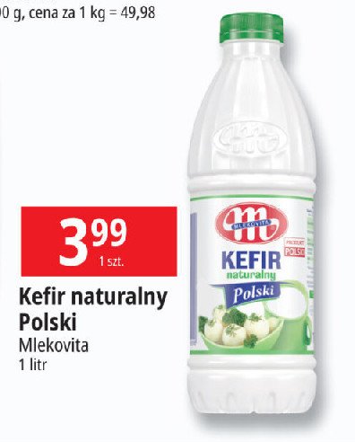 Kefir polski Mlekovita promocja w Leclerc