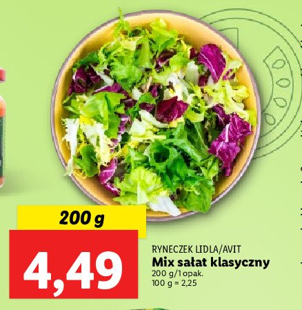 Mix warzyw fresh mix colesław Avit promocja