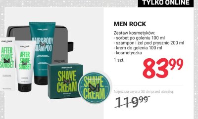 Zestaw kosmetyków dla mężczyzn promocja w Rossmann