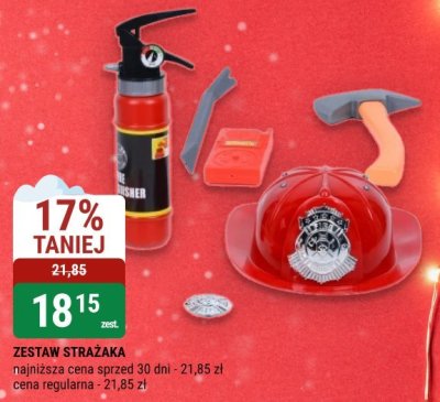 Zestaw strażaka promocja w bi1