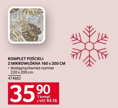 Pościel promocja w Selgros