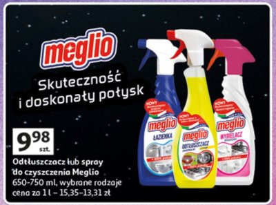 Odtłuszczacz lub spray do czyszczenia Meglio promocja w Auchan