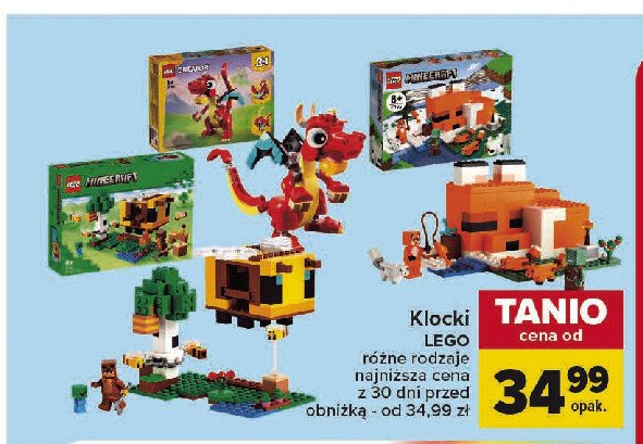 Klocki 21241 Lego minecraft promocja