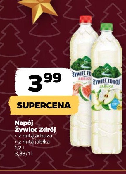 Woda arbuzowa Żywiec zdrój z nutą... promocja