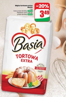 Mąka tortowa extra  promocja w Dino