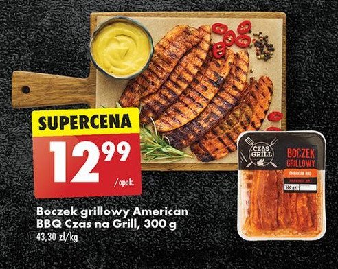 Boczek grillowy american bbq Czas na grill promocja