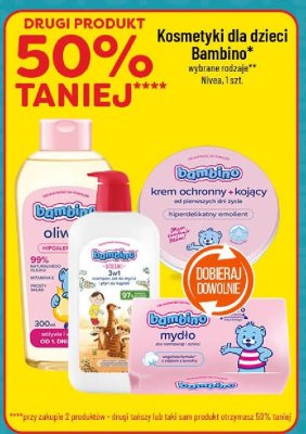 Kosmetyki dla dzieci Bambino promocja w POLOmarket