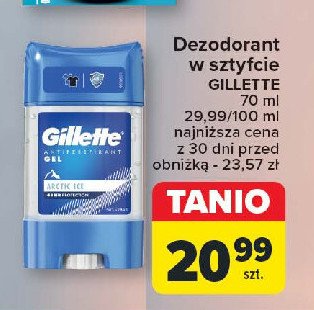 Dezodorant artic ice Gillette promocja