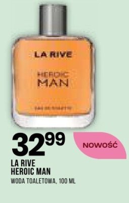 Perfumy LA RIVE HEROIC MAN woda toaletowa promocja w Drogerie Natura
