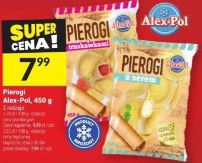 Pierogi Alex-Pol mrożone promocja w Twój Market