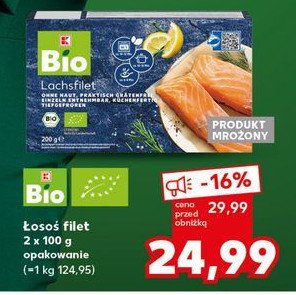 Filet z łososia K-classic bio promocja