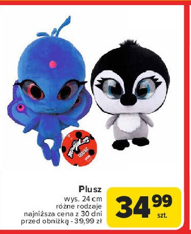 Maskotka plusz promocja w Carrefour Market