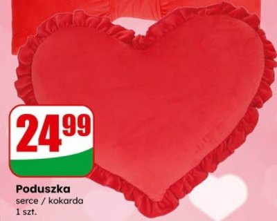 Poduszka serce  promocja w Dino