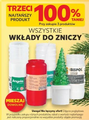 Wkłady do zniczy wszystkie rodzaje promocja w Kaufland