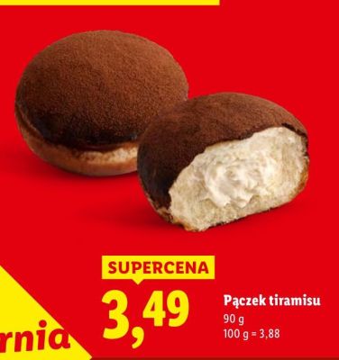 Pączek tiramisu Cukiernia Lidla promocja w Lidl