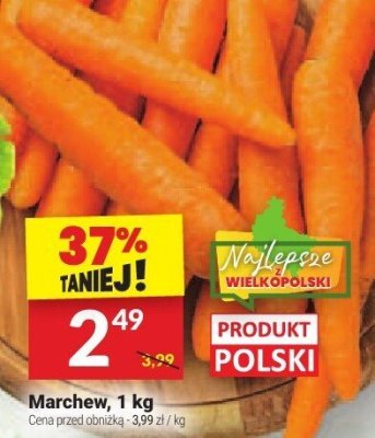 Marchewka młoda promocja w Twój Market