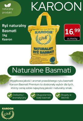 Ryż naturalny Basmati Karoon promocja w Market Point