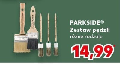 Zestaw pędzli różne rodzaje promocja w Kaufland