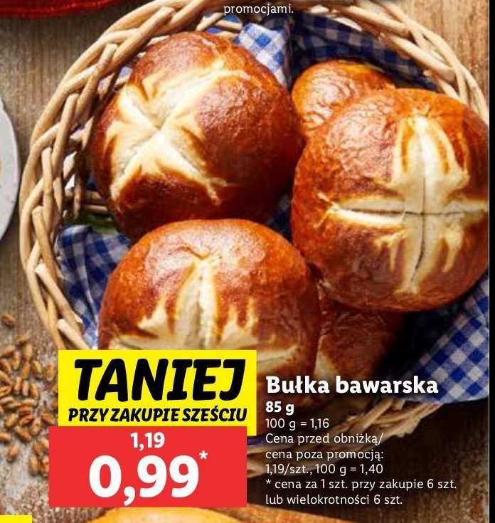 Bułka bawarska promocja