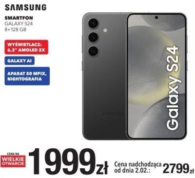 Smartfon GALAXY S24 8+128 GB promocja w RTV EURO AGD