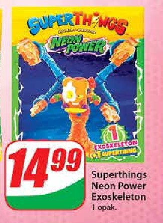 Super things neon power exoskeleton Magic box toys promocja