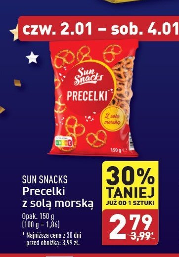 Precelki z solą morską promocja