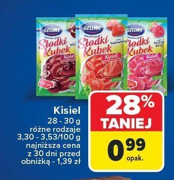 Kisiel Gellwe promocja w Carrefour