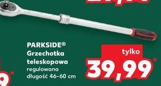 Grzechotka teleskopowa 460 x 600 mm Parkside promocja w Kaufland