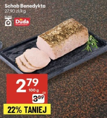Schab Benedykta promocja w Delikatesy Centrum